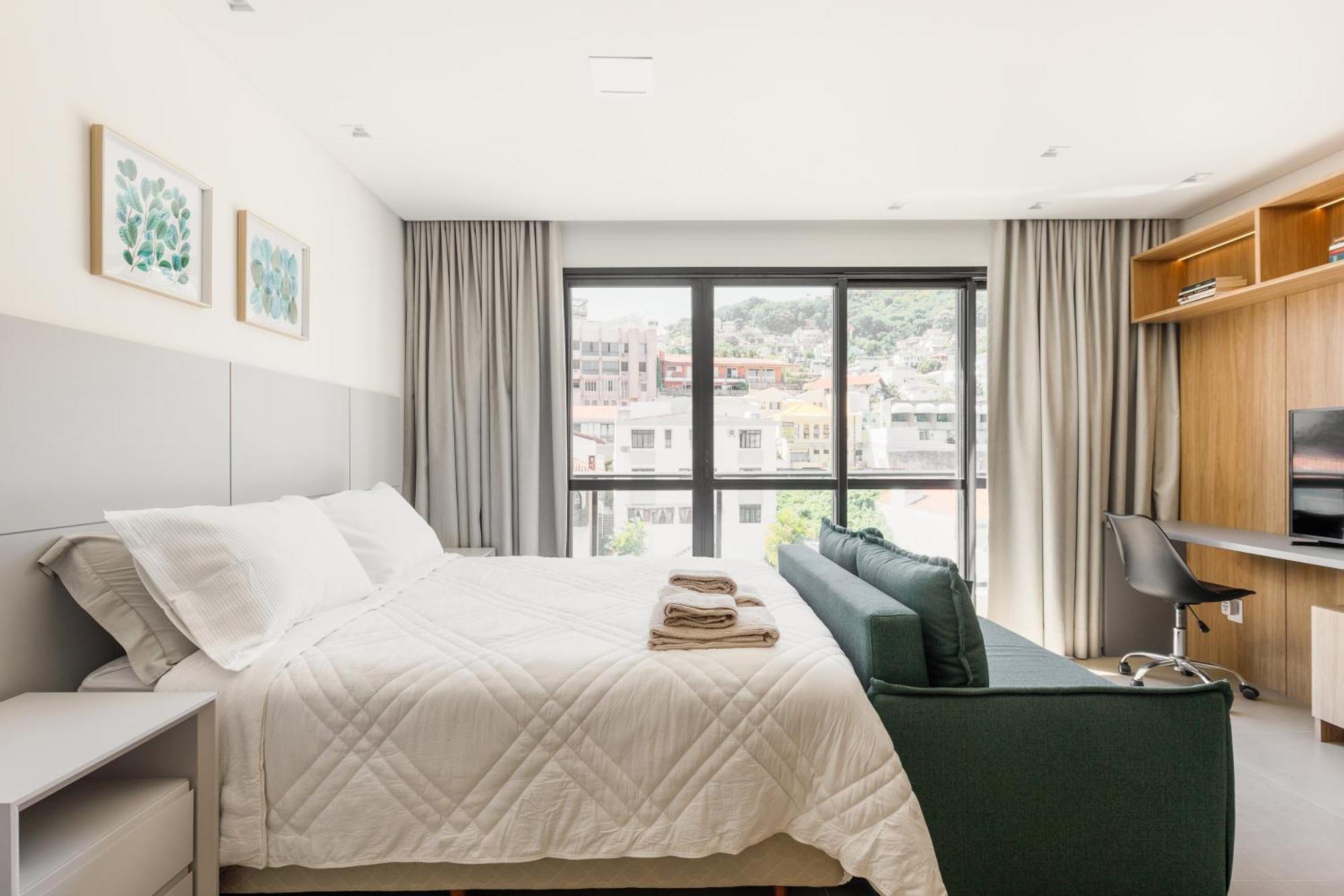 Zee Studios A 200M Da Beira-Mar Norte ฟลอเรียนอโปลิส ห้อง รูปภาพ